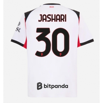 Billige Fotballdrakt AC Milan Ardon Jashari #30 Replika Bortedrakt 2025-26 Kortermet